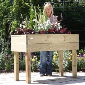 Standard Wooden Raised Bed Tables